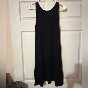 Old Navy Black Midi Dress